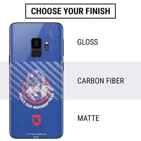 DC Comics Peacemaker Peace Out Galaxy S9 Skin